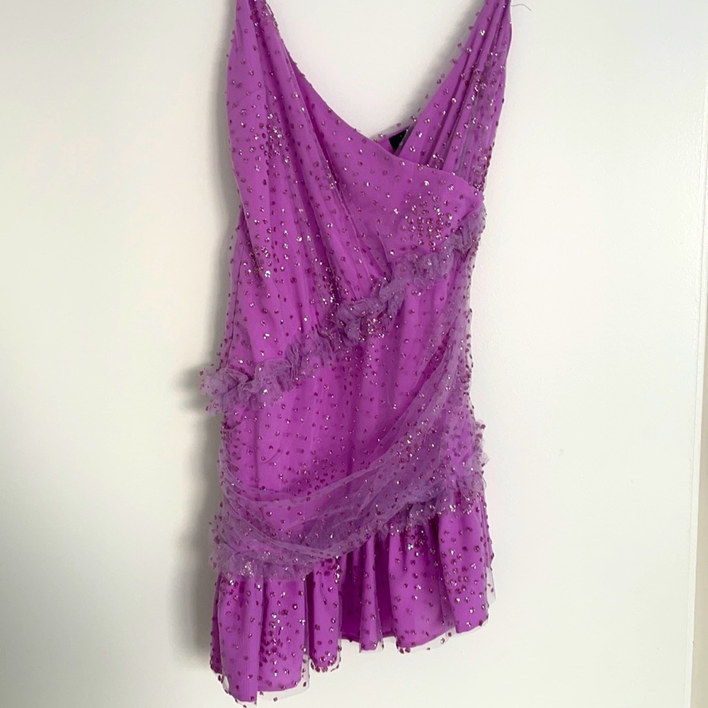 NBD revolve mini sparkle dress